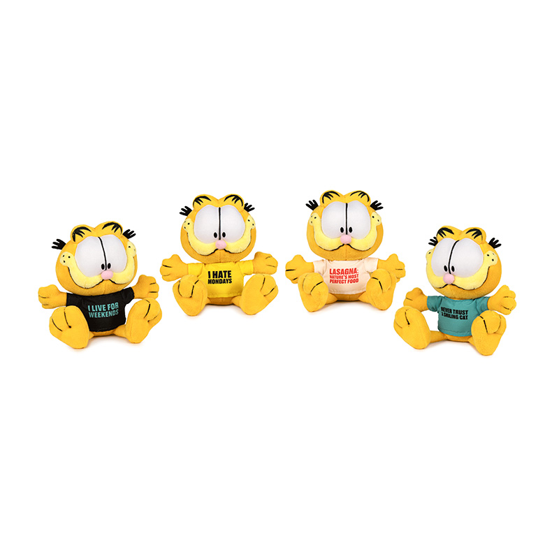 Distribuidor mayorista de Peluches Garfield c/camiseta 20cm